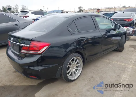 2015 Honda Civic Ex из США, поврежденный, VIN 2HGFB2F84FH554418